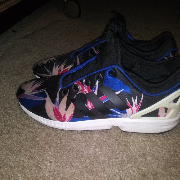 Men's ZX Flux Floral Print Adidas - Picture 2 of 6